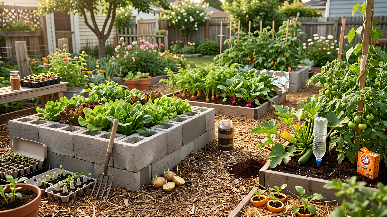 14 most clever gardening tips and ideas