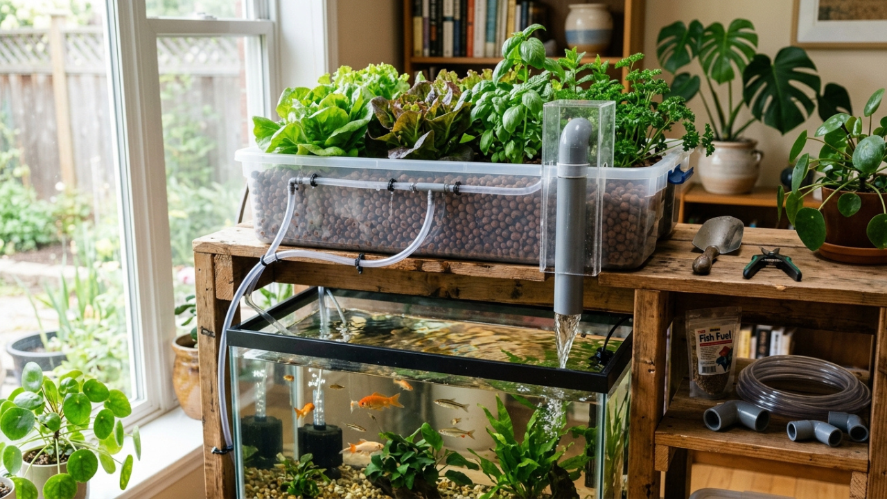Easy DIY Aquaponic Gardening Ideas for Beginners